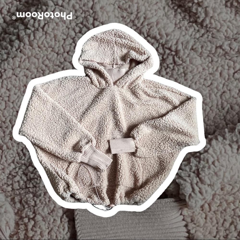 honeybum 2 piece tan sweater and sweats